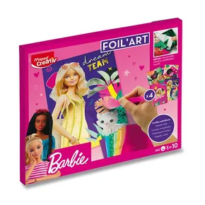 Set Maped Creativ Barbie Foil'Art